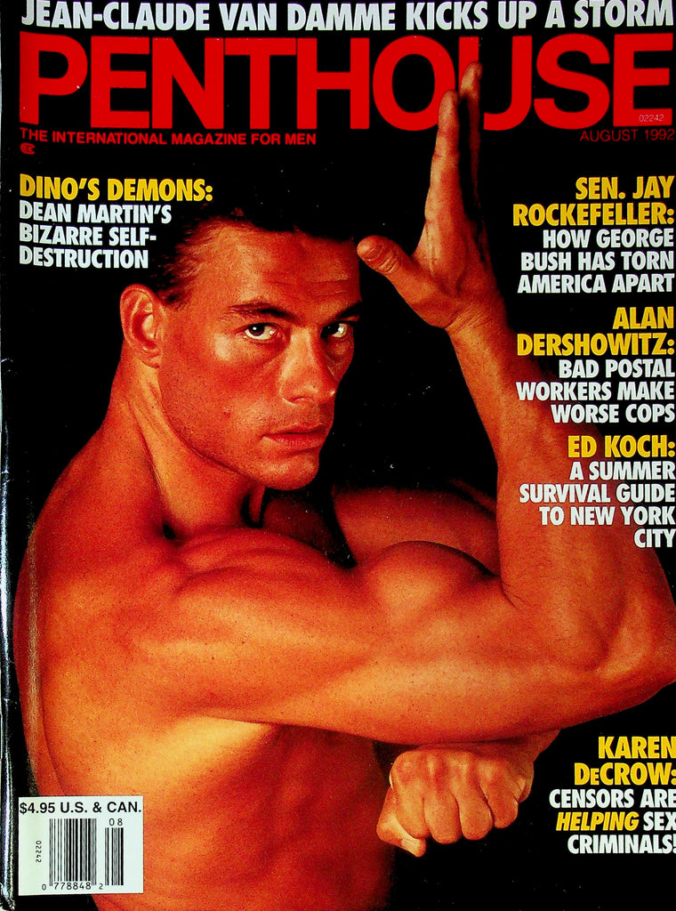 Penthouse Magazine Ft. Karen DeCrow & Ed Koch August 1992 083025RP-