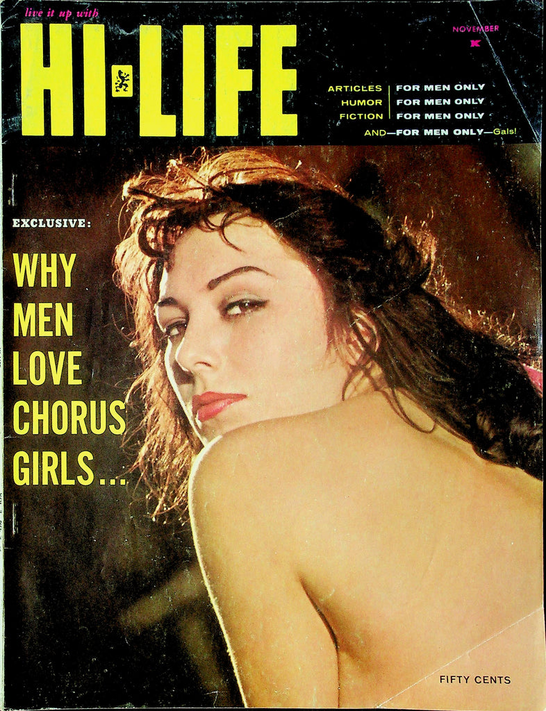 Hi-Life Magazine Gin-Nastics & The Collector November 1960 101425RP-