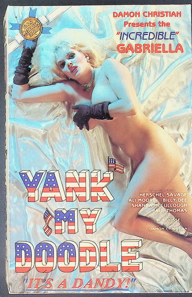 Yank My Doodle ft. Herschel Savage, Ali Moore, Billy Dee Adult VHS Damon Christian AFAA 102225AKVHS