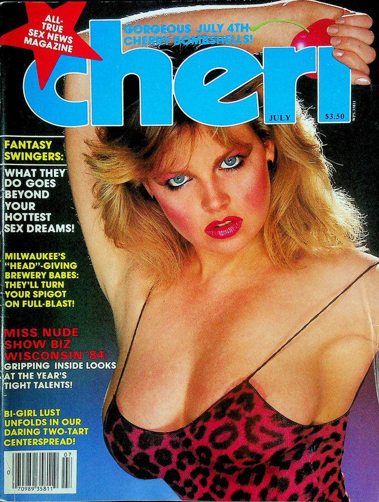 Cheri Magazine Fantasy Swinger & Miss Nude Show Biz Wisconsin July 1984 120424RP