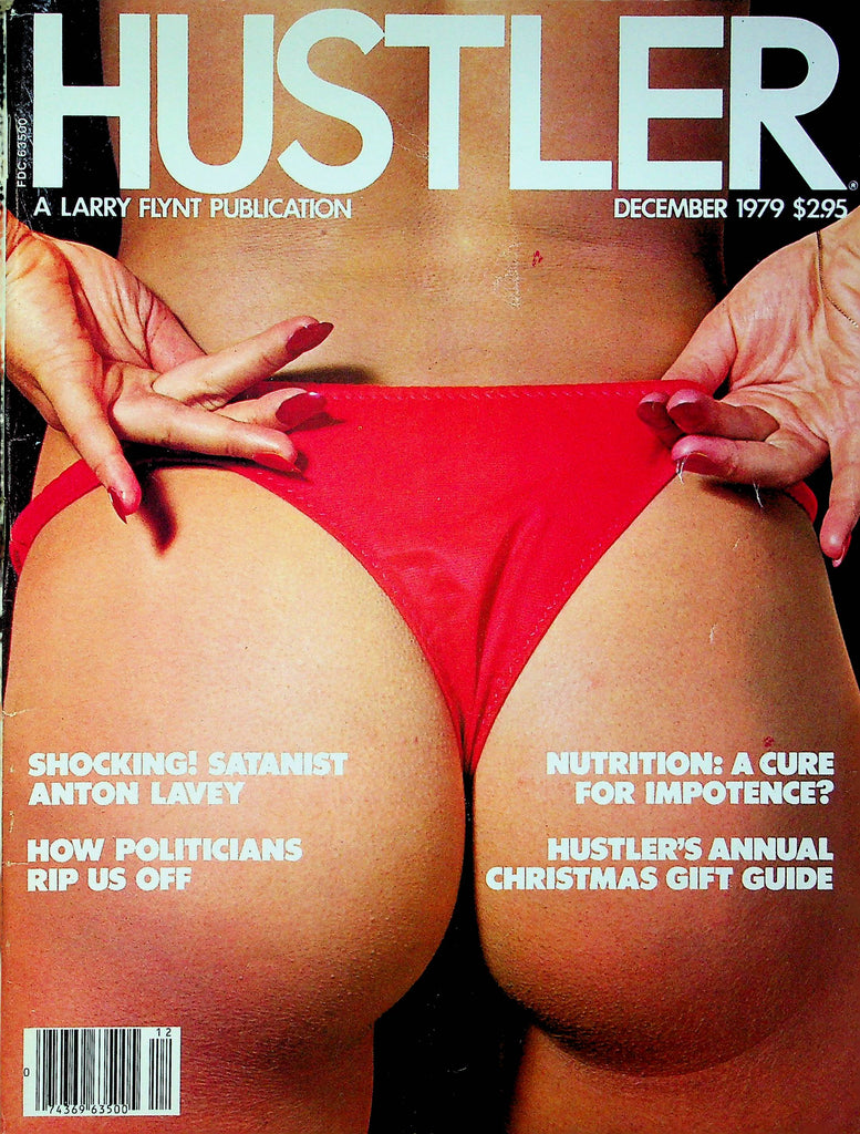 Hustler Magazine Anton Lavey & Annual Christmas Guide December 1979 072723RP
