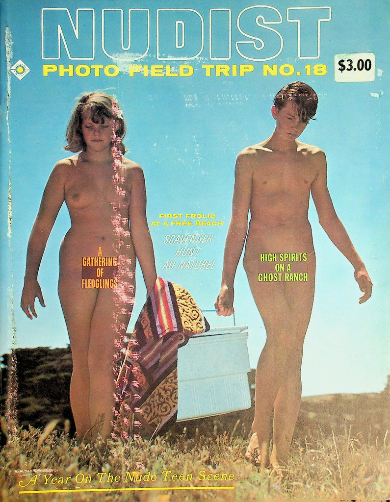 Photo Field Trip Nudist Magazine   Scavenger Hunt Au Naturel / Free Beach  #18 1966    082026lmp-GSC