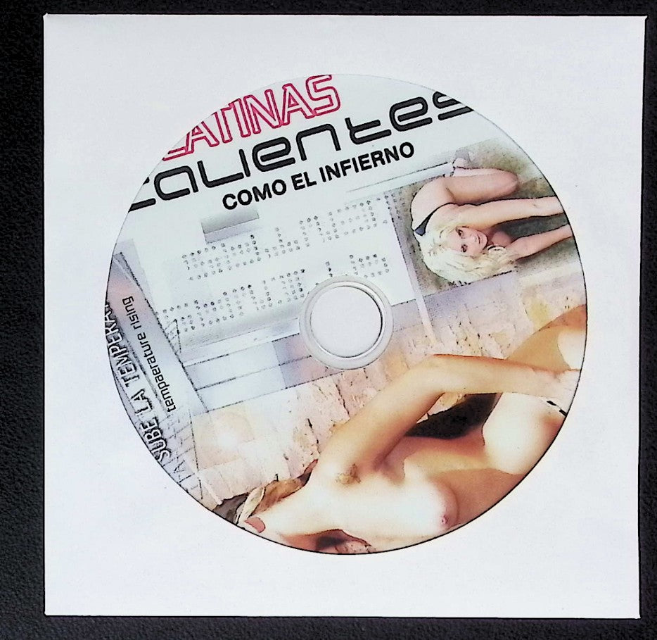 Latinas Calientes: Sube La Temperatura (Hot Latinas: Temperature Rising) - Case/Cover Art Not Included - Spanish DVD - 082125AKDVD-A