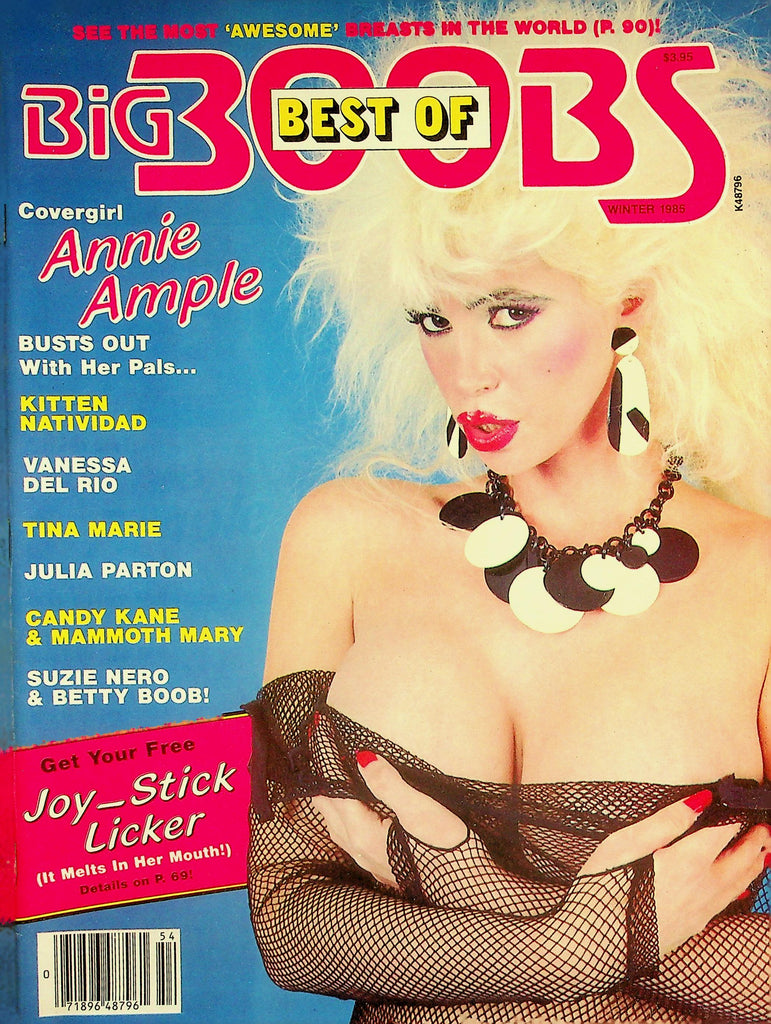 Best Of Big Boobs Magazine  Covergirl Annie Ample / Kitten Natividad, Vanessa Del Rio & More!  Winter 1985 080526lmp-GSC