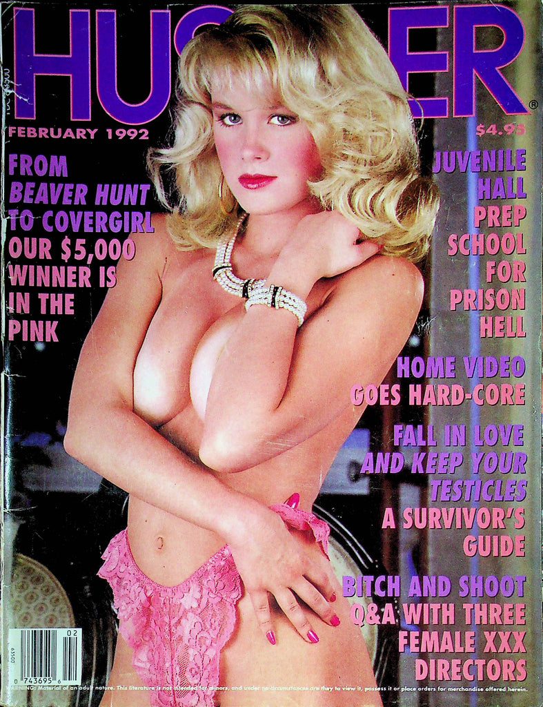 Hustler Magazine Beaver Hunt To covergirl February 1992 010225RP