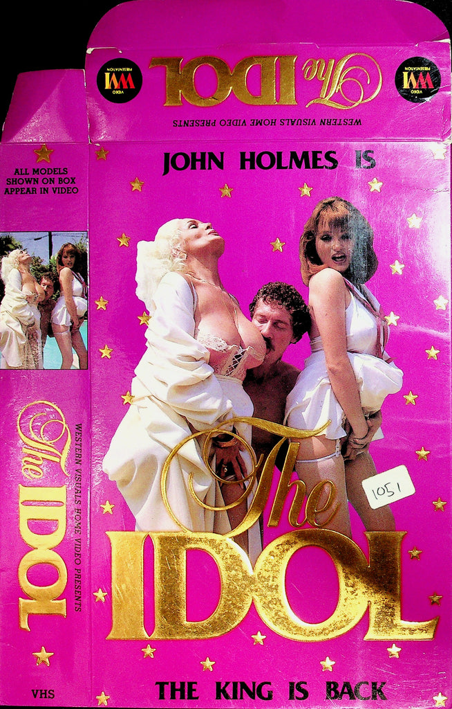 John Holmes is The Idol The King is Back with Crystal Breeze Helga Adult VHS Western Visuals 061026NAVHS6-2