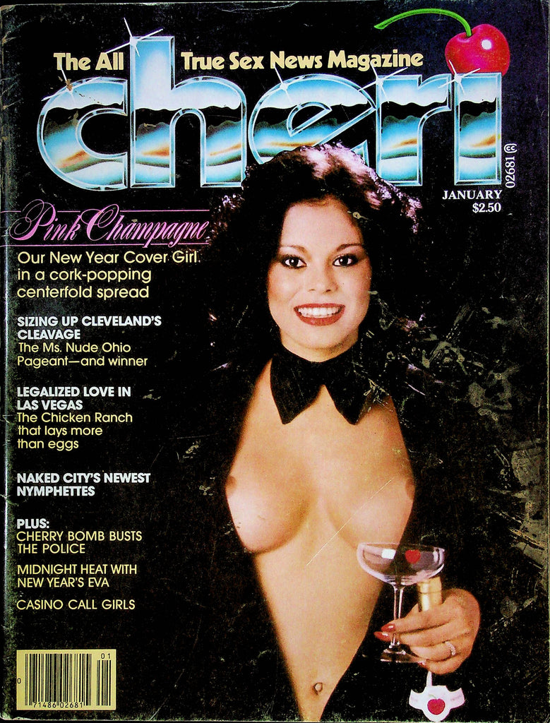 Cheri Magazine Pink Champagne January January 1979 102824RP