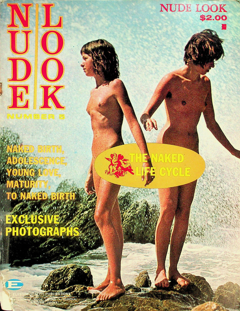 Nude Look Nudist Magazine  The Naked Life Cycle   #5 1964   071426lmp-GSC