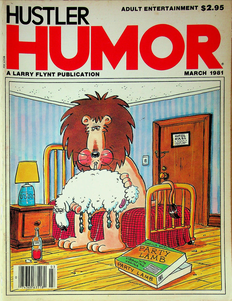 Hustler Humor Magazine How To Pick Up Girls March 1981 053125RP