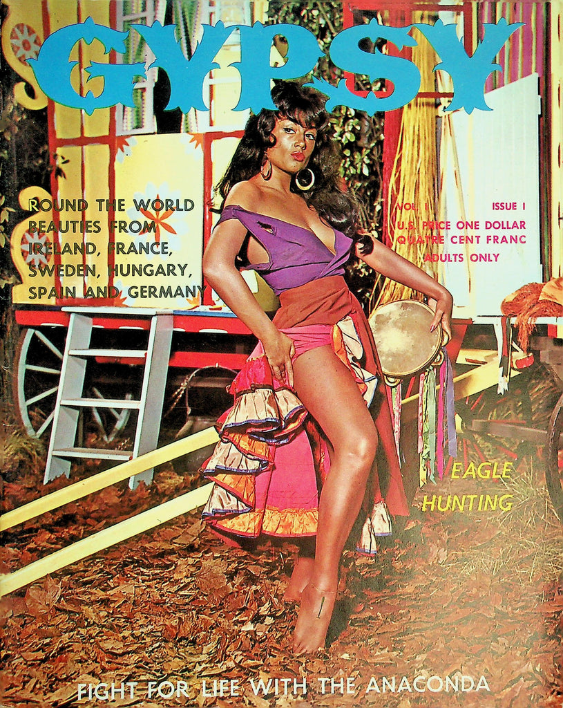 Gypsy Magazine Round The World Beauties From Ireland, France, Sweden, Hungary, Spain And Germany  vol.1 #1 1960's     092926lmp-GSC