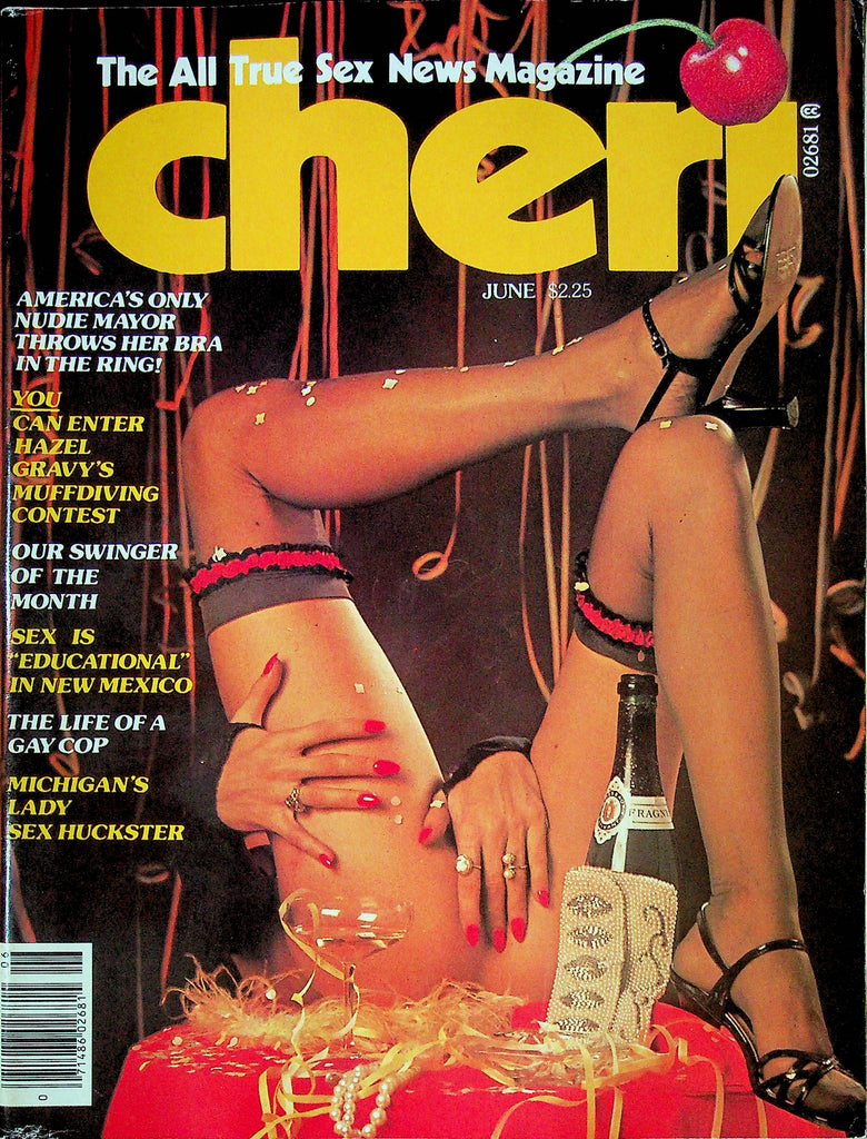 Cheri Adult Magazine Carine & Sharon Denning June 1978 060624RP