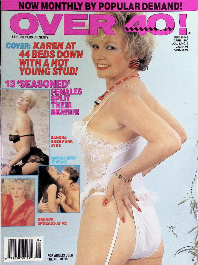Over 40 Magazine Cover Karen at 44 Beds Down with a Hot Young Stud 091426LLP2