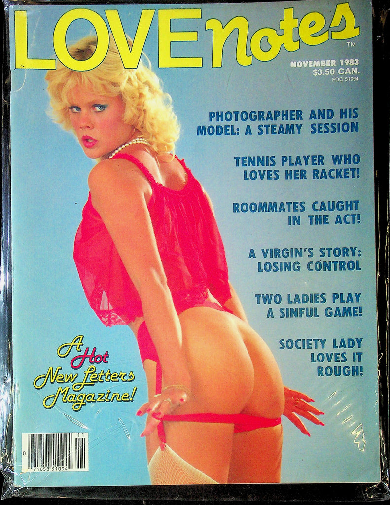 Love Notes Magazine Ft. A Steamy Photography Session November 1983 092625RP-