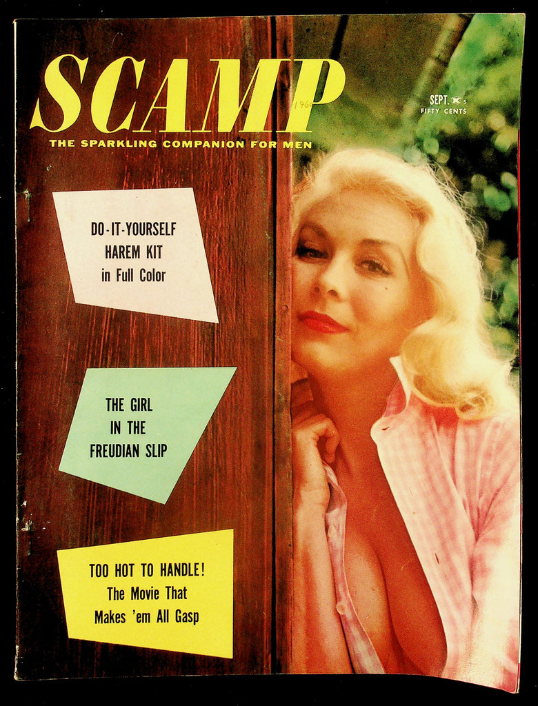 Scamp Adult Magazine V4, No.2 September 1960 Do It Yourself Harem Kit 082026hrp-75