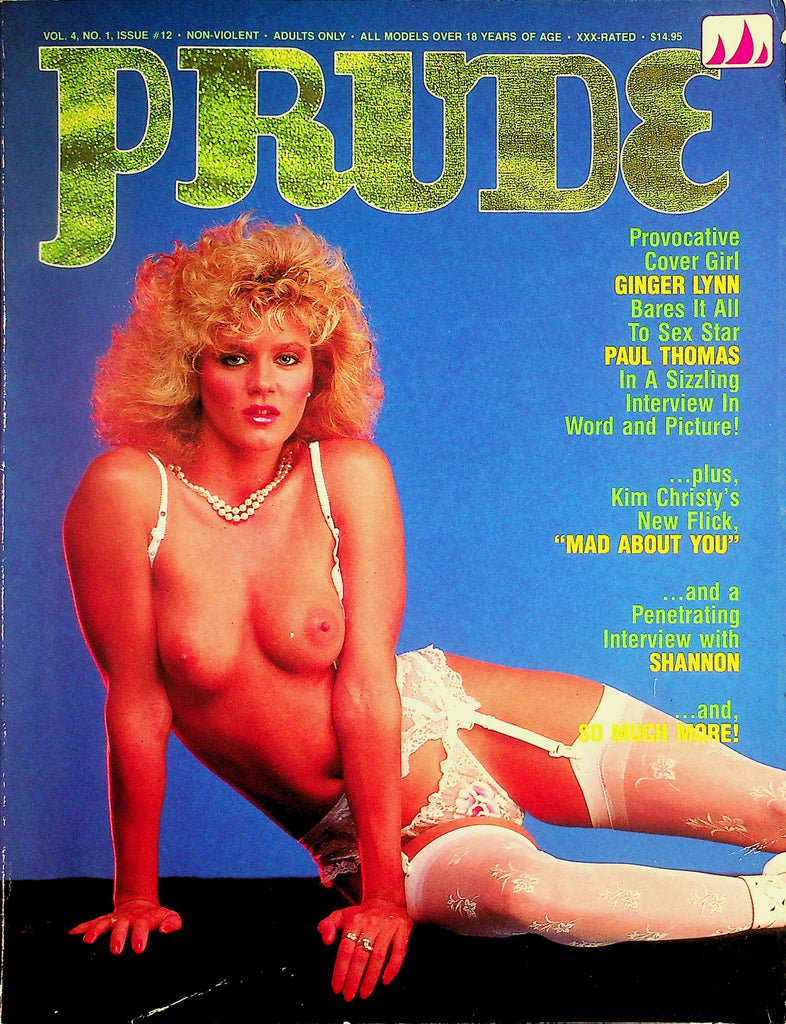 Prude Magazine  Covergirl Ginger Lynn  vol.4 #1  1987    100826lmp-GSC