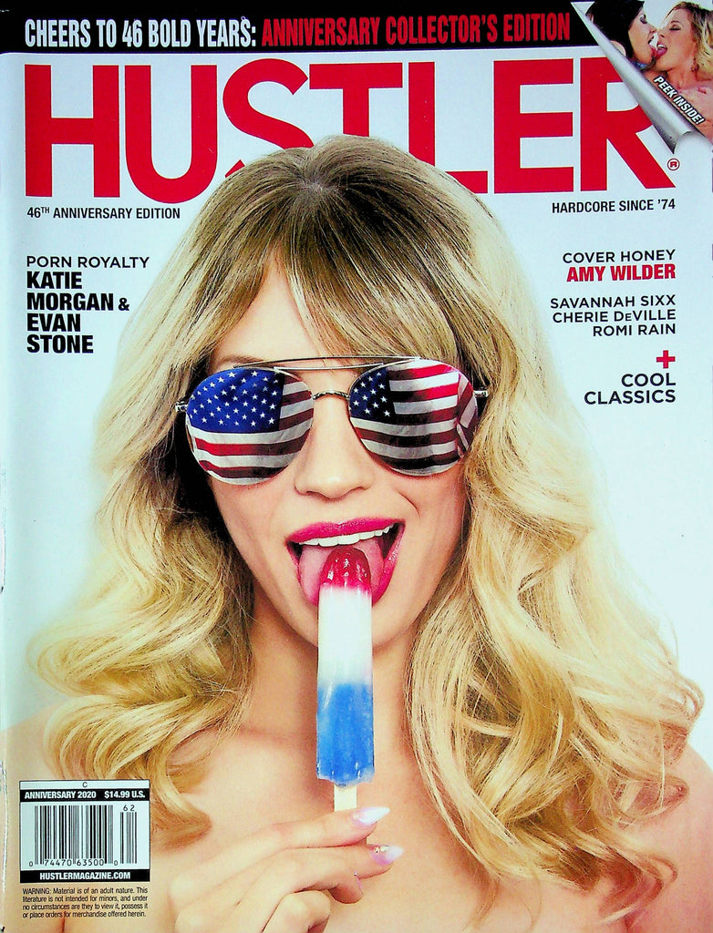 Hustler Magazine Amy Wilder 46th Anniversary Issue 2020 042524RP