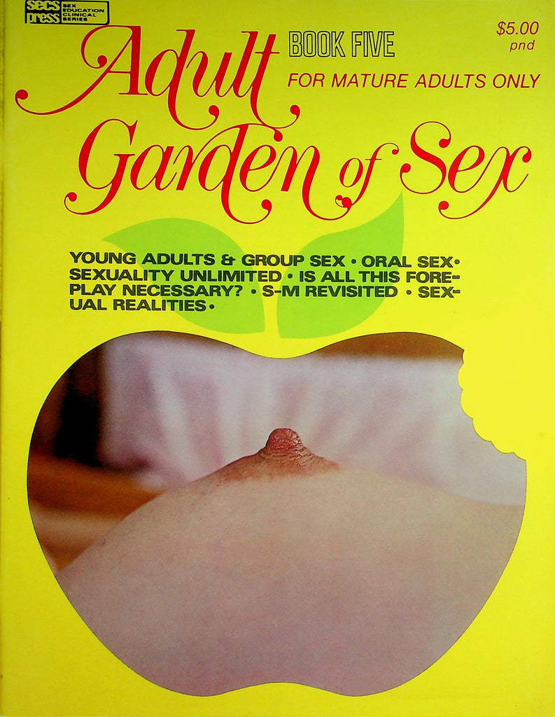 Adult Garden Of Sex Magazine   Group Sex, Oral Sex, Fore-Play and More!  book 5  1972    052226lmp-GSC