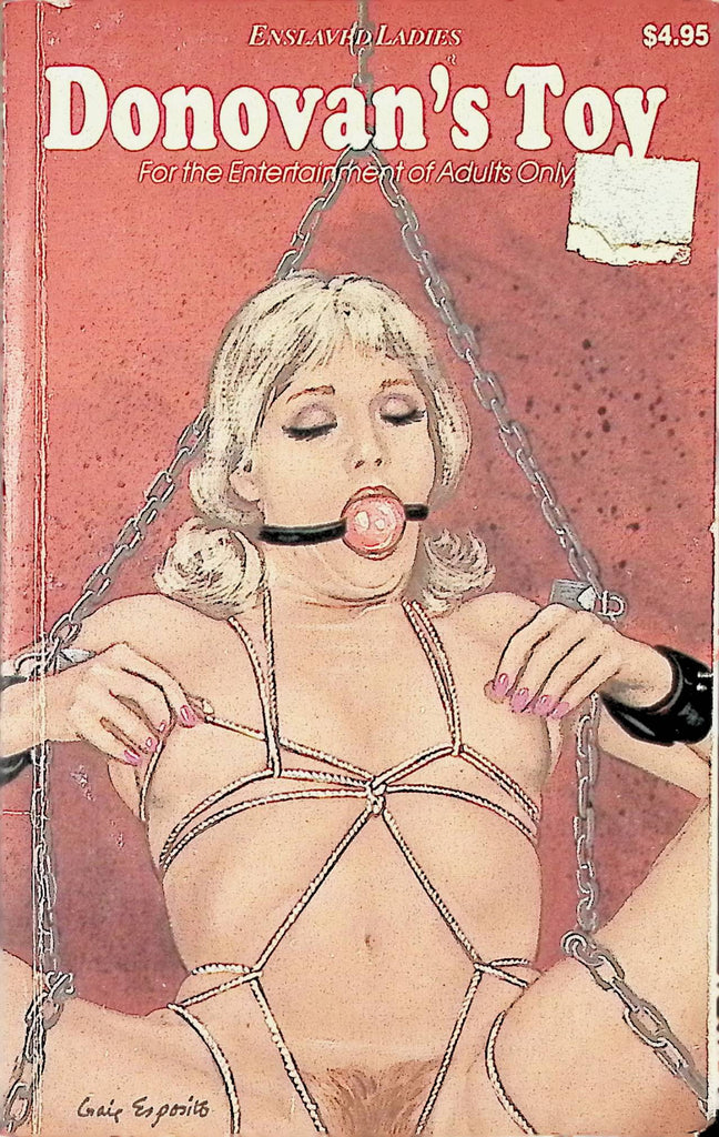 Donovan's Toy Enslaved Ladies EL-101 1992 Star Distributors Adult Paperback Novel-080224AMP