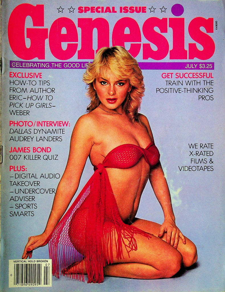 Genesis Magazine Audrey Landers Interview July 1982 101824RP