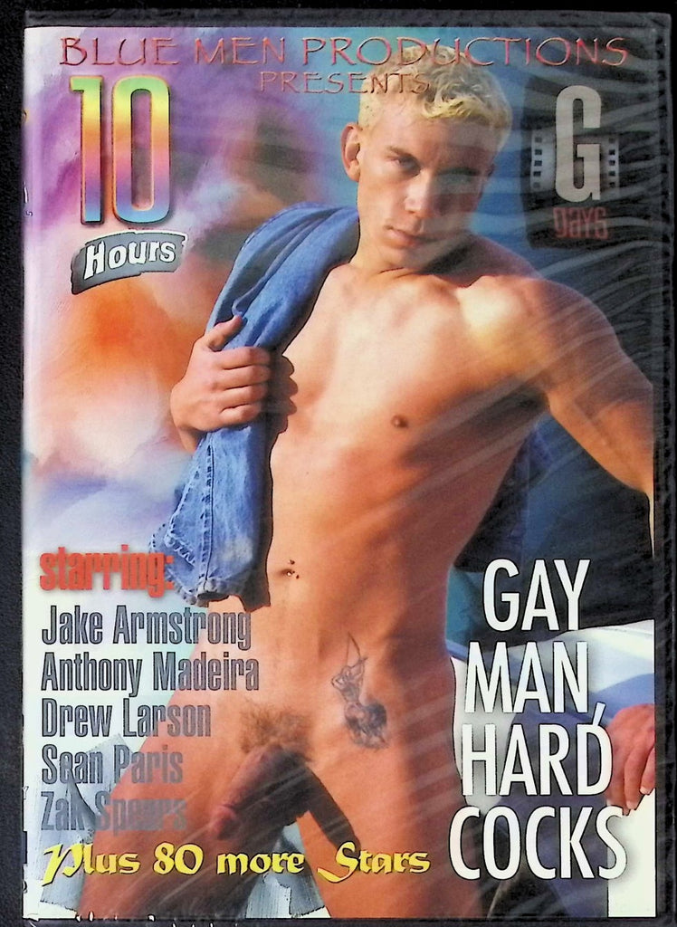 Gay Man, Hard Cocks ft. Jake Armstrong, Anthony Madeira, Drew Larson 10 Hour Gay DVD Blue Men Productions 120225AKDVD