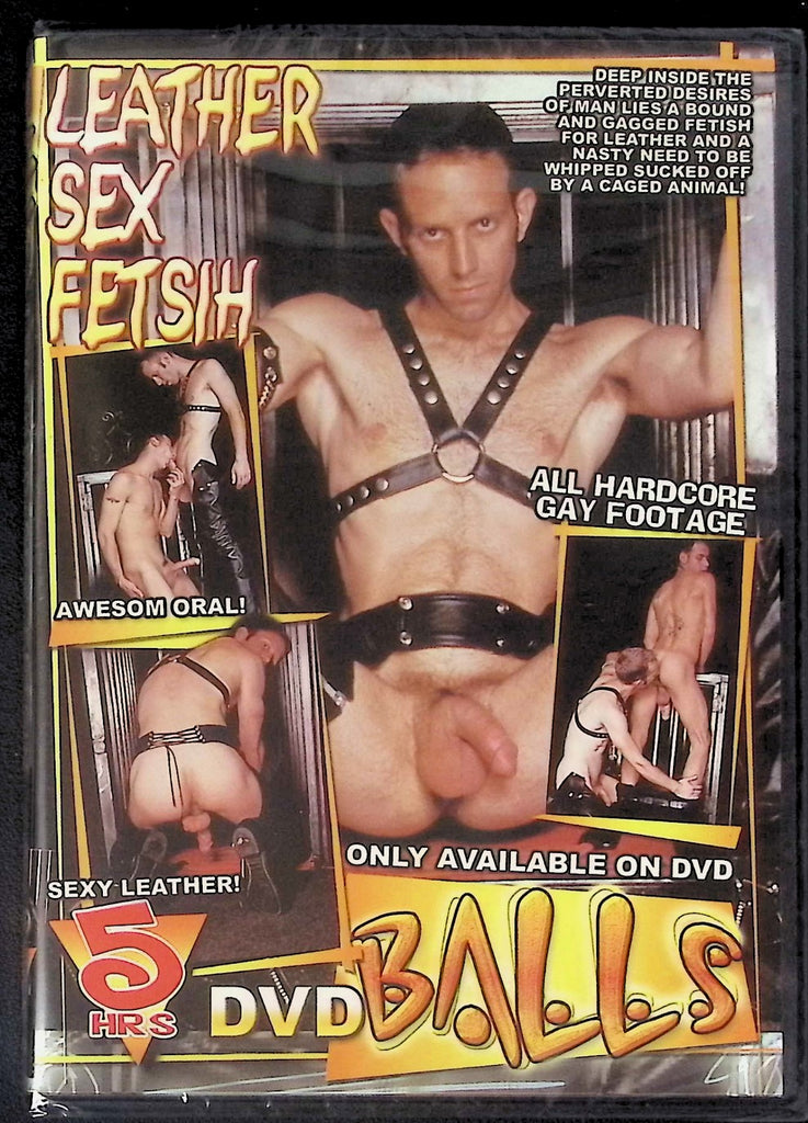 Leather Sex Fetish 5 Hour Gay Fetish DVD Balls / Caballero 092325AKDVD