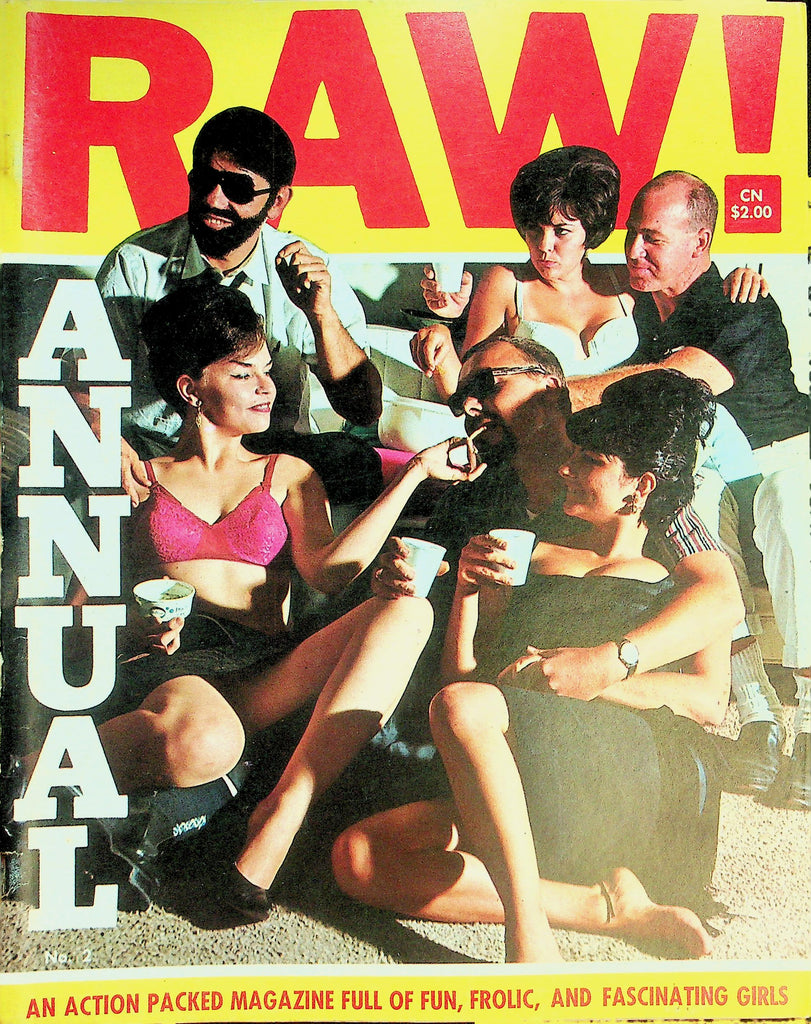 Raw! Annual Magazine  Fun, Frolic and Fascinating Girls!  #2 1960's  070826lmp-GSC