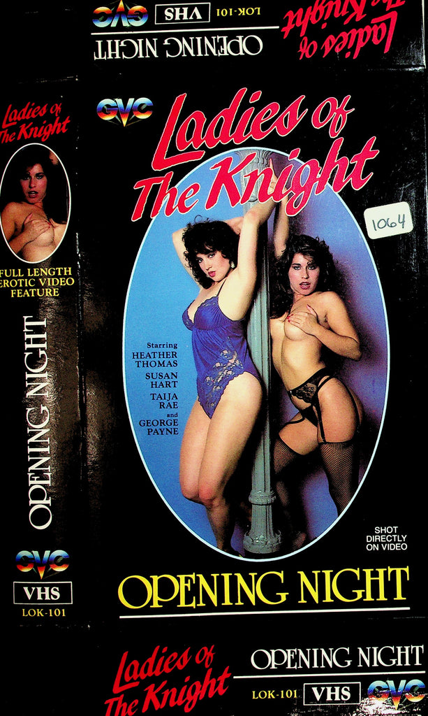 Ladies of The Knight Opening Night with Heather Thomas Susan Heart Taija Rae Adult VHS GVC 060926NAVHS3-6