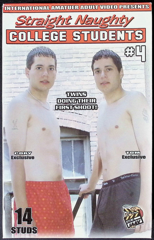 Straight Naughty College Students#4 IAAV Gay VHS 2003 100324JKVHS3