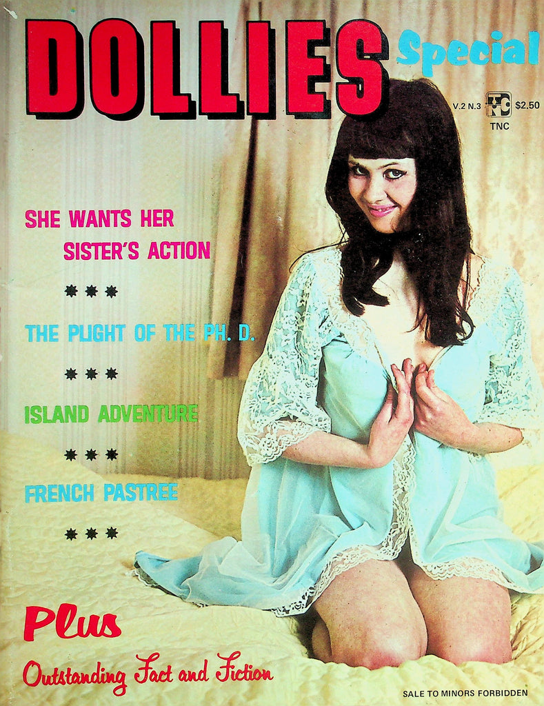 Dollies Magazine The Plight Of The PH. D. / French Pastree  vol.2 #3 1969   091626lmp-GSC