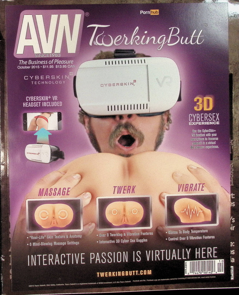 AVN Adult Video News Magazine October 2015 Casey Calvert Missy Martinez 102025AMP