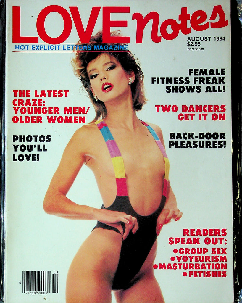 Love Notes Magazine Fitness Freak & Dancers August 1984 092625RP-