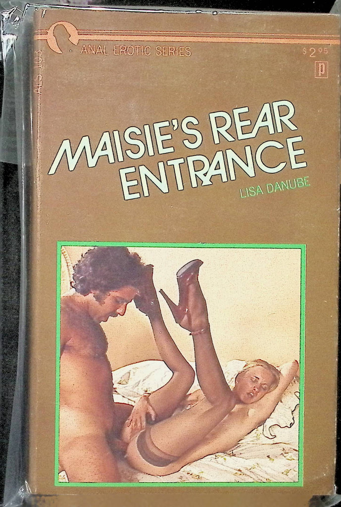 Maisie's Rear Entrance by Lisa Danube AES103 1980s Anal Erotic Series Adult Paperback Novel -112124AMP