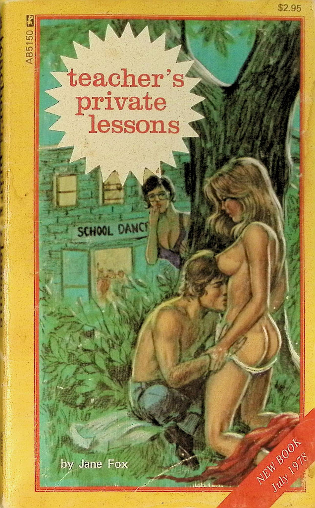 Teacher's Private Lessons by Jane Fox 1978 Ab5150 Greenleaf Classics Adult Paperback Novel 072325AMP