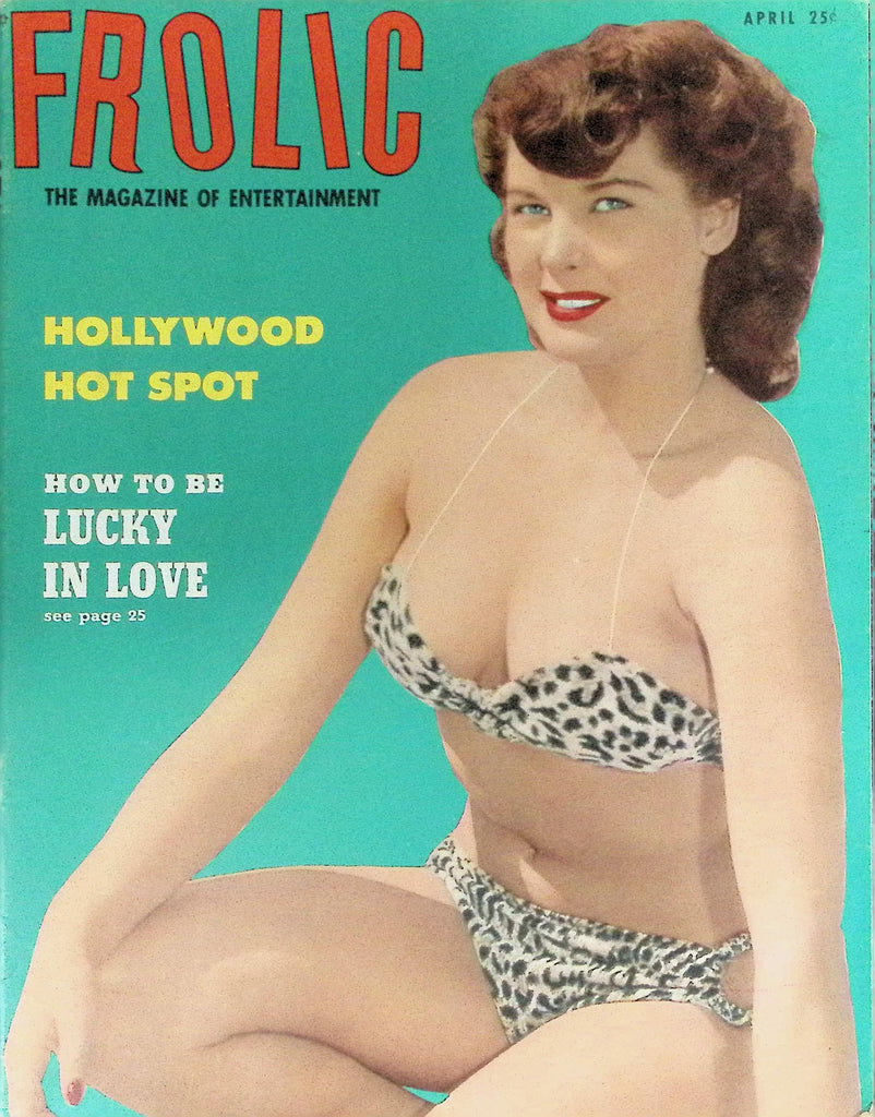 Frolic Magazine April 1953 Hollywood Spotlight  091426LLP