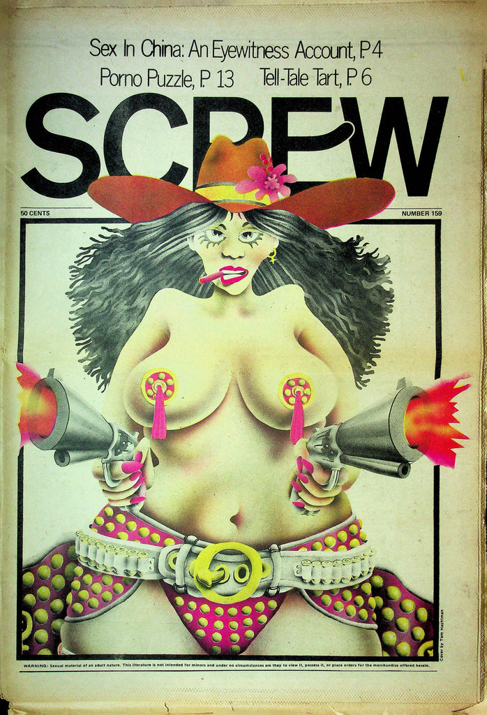 Screw Men's Newspaper Sex in China No.159 March 20 1972 061124OSRP