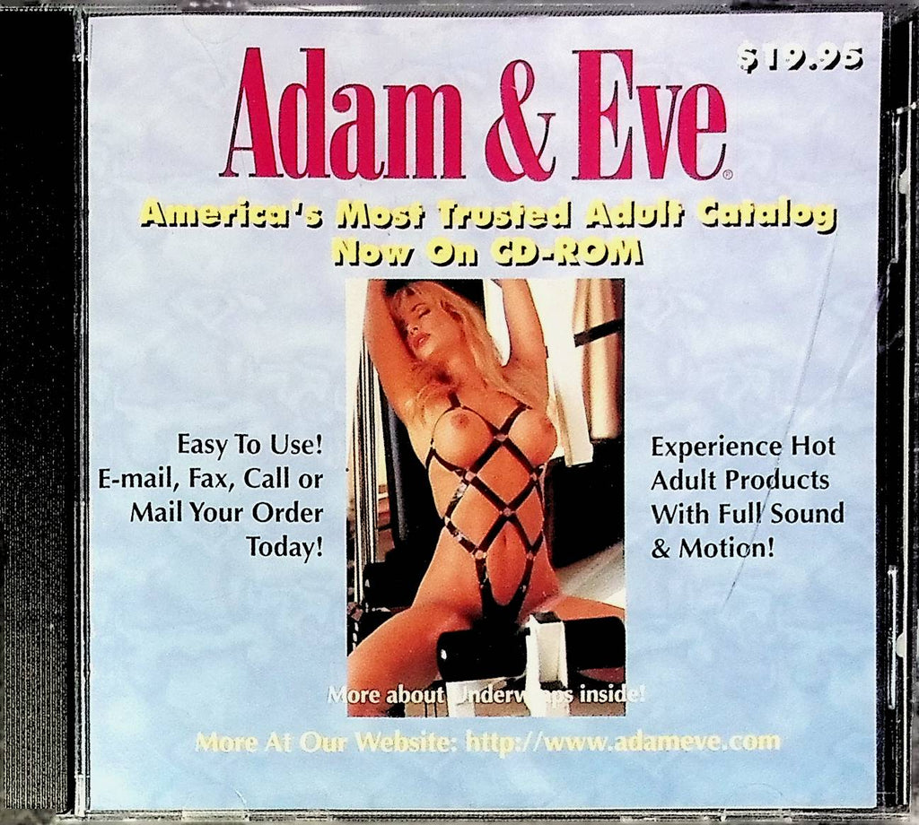 Adam & Eve America's Most Trusted Adult Catalog CD-ROM Catalog Adam & Eve 050224tsdvd