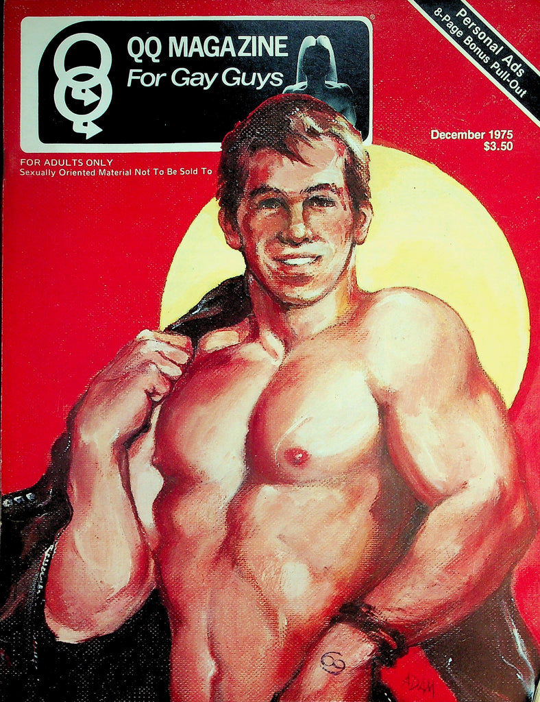 QQ Queens Quarterly For Gay Guys Magazine  Centerfold Man Of The Month Georgio / Self Seduction  December 1975    102126lmp-GSC