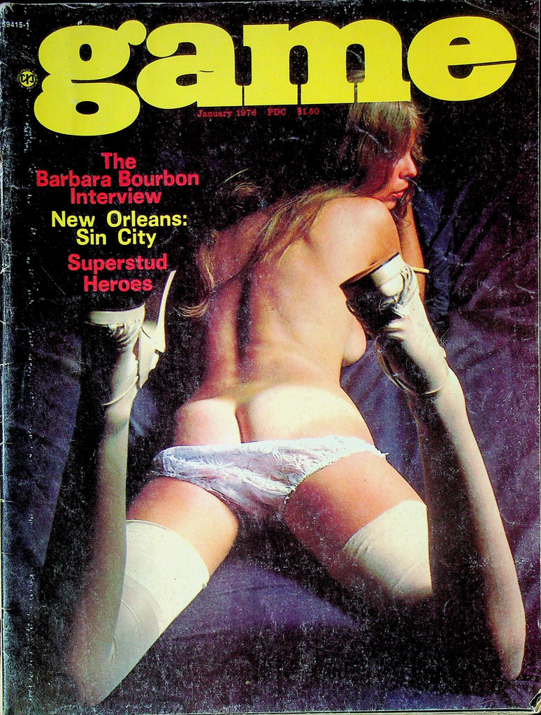 Game Magazine  The Barbara Bourbon Interview January 1976 062525RP-