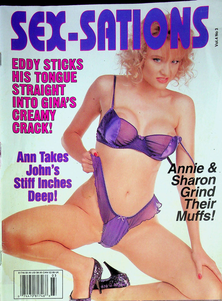 Sex-Sations Magazine Eddy & Ann & Sharon Vol.4 No.3 1995  011426lmp