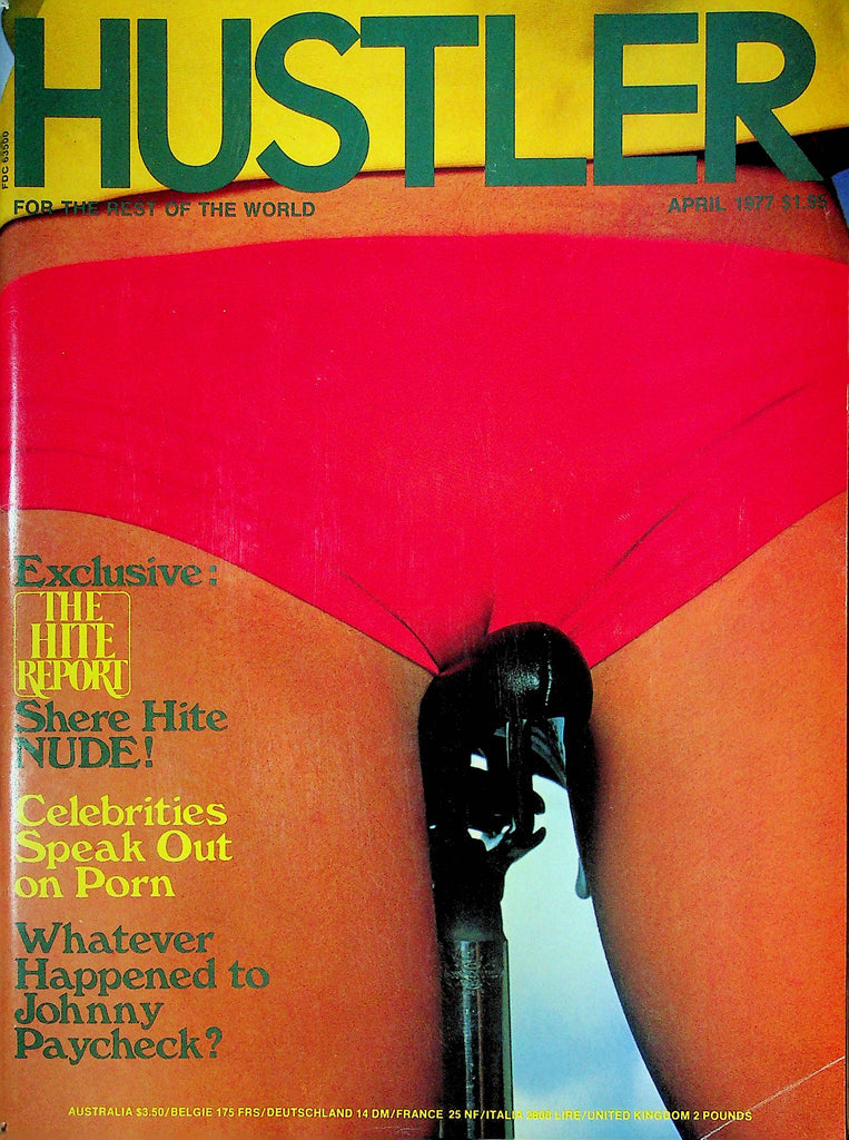 Hustler Magazine Shere Hite April 1977 102524RP