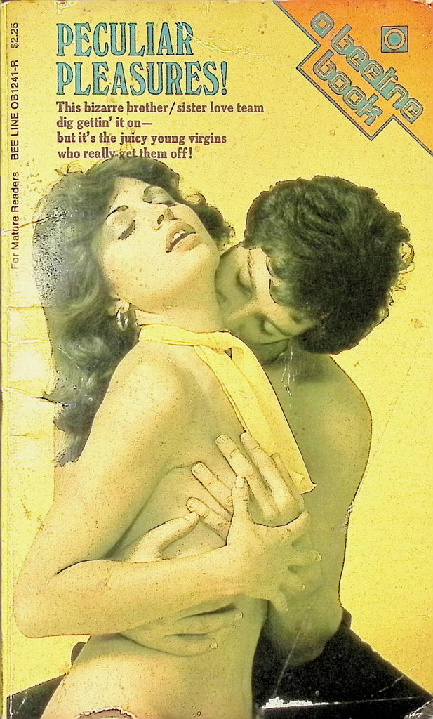 Peculiar Pleasures! by Lawrence Villanova Beeline OB1241-R 1977 Adult Paperback Novel-081524AMP