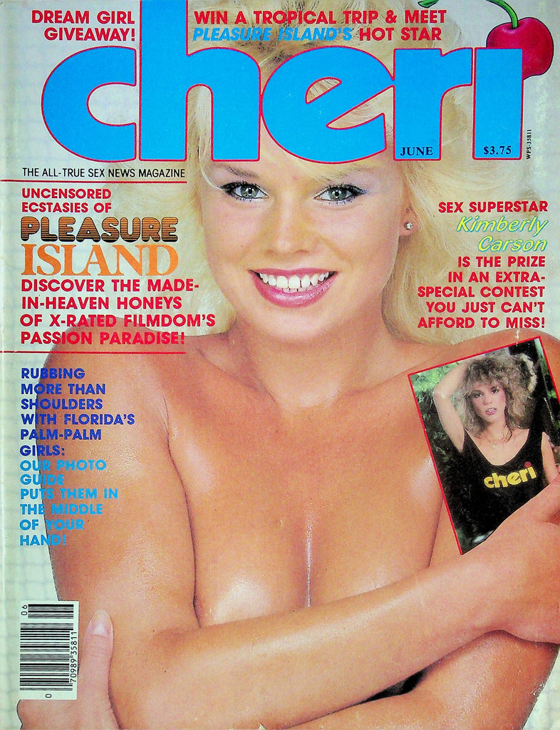 Cheri Magazine Kimberly Carson June 1985 102824RP