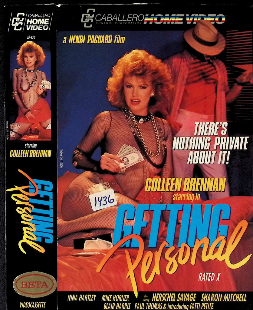 Colleen Brennan Nina Hartley Mike Horner Adult VHS Henri Pachard Caballero Home Video 051226AKVHS2