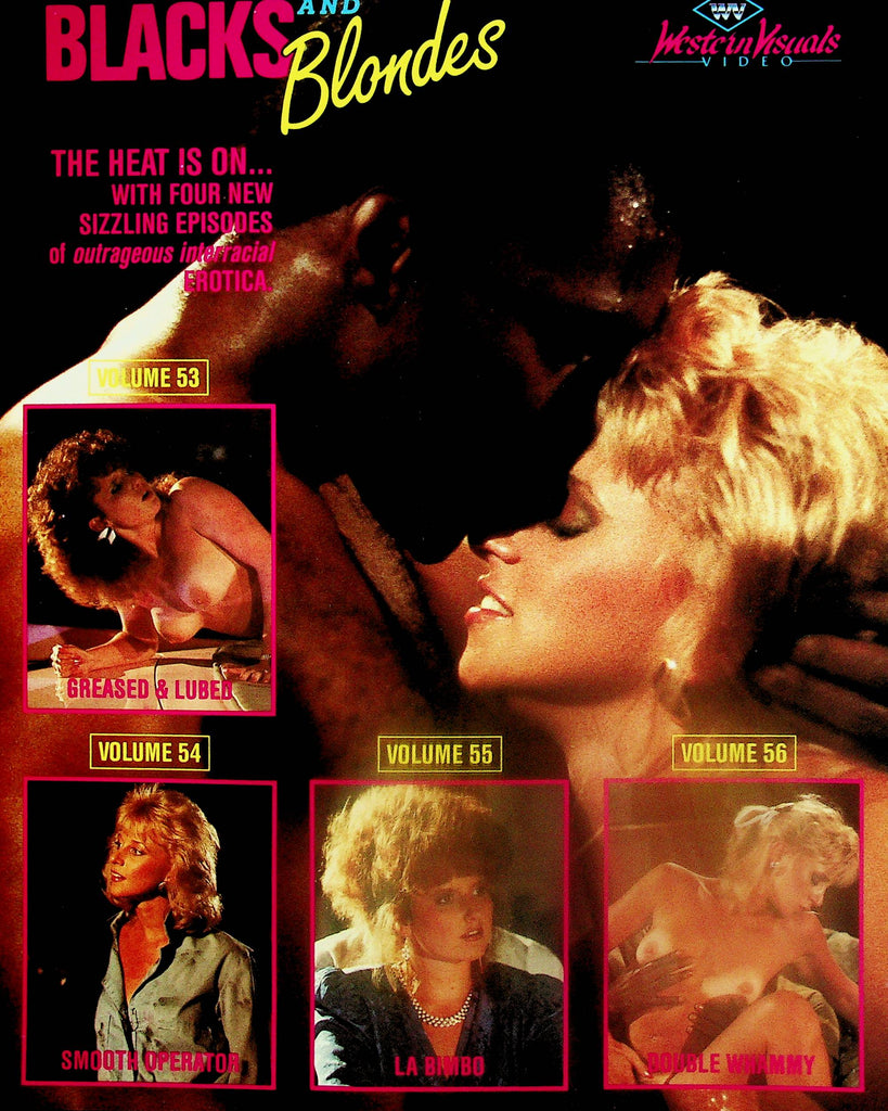 Blacks And Blondes Adult Slick  Greased & Lubed, Double Whammy & More!  Western Visuals Video   062425lm-p