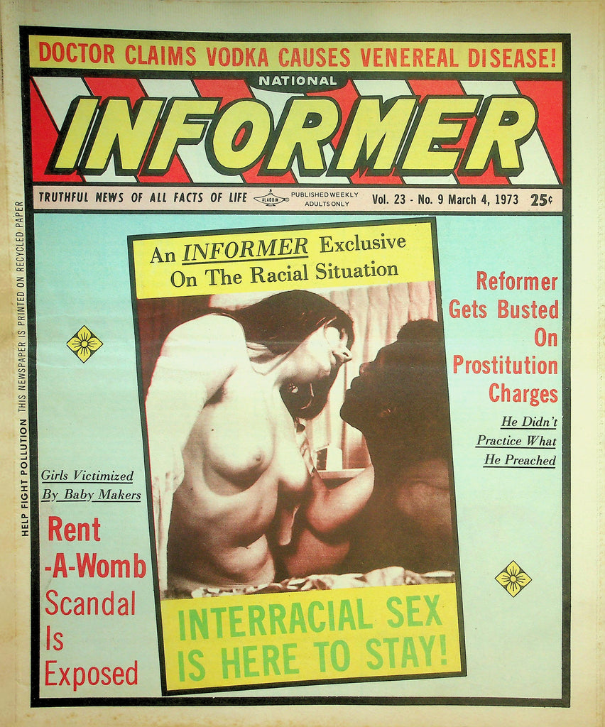National Informer Adult Newspaper  Interracial Sex Is Here To Stay  March 4 1973     090526lmp-GSC