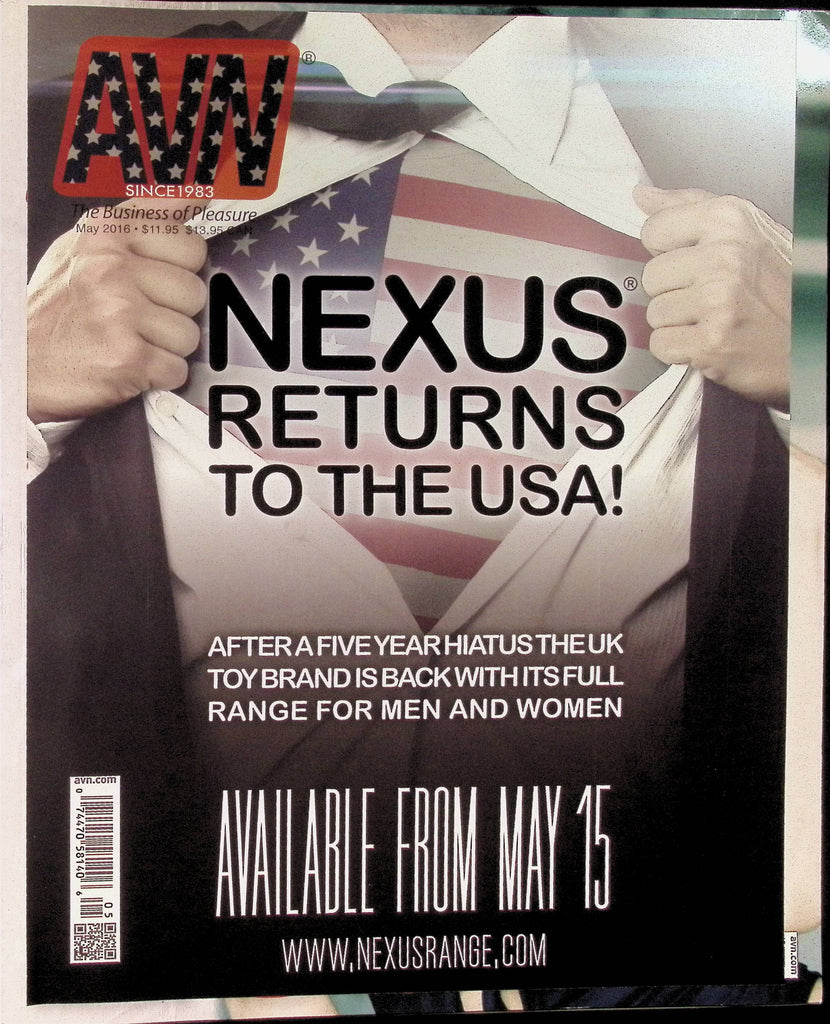 AVN Adult Video News Magazine May 2016 Kendra Lust Mindy Mink Julia Ann 102025AMP