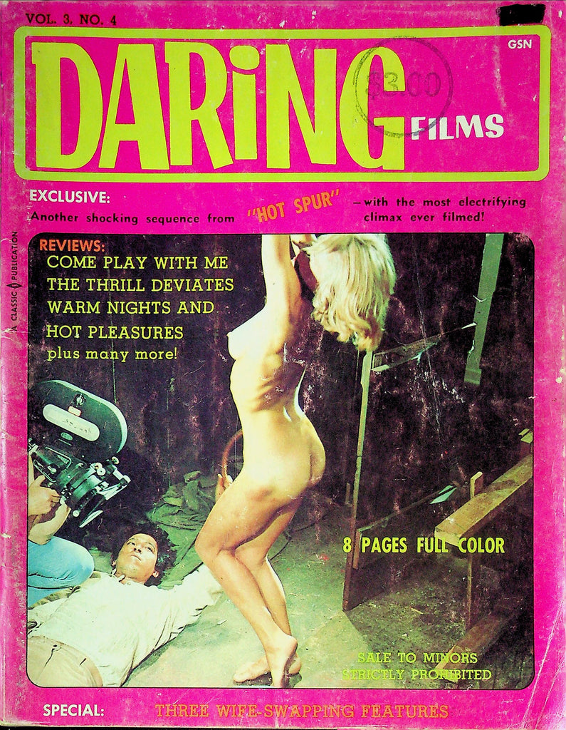Daring Films Magazine Ft. Wife Swapping Vol.3 No.4 1968 062525RP-