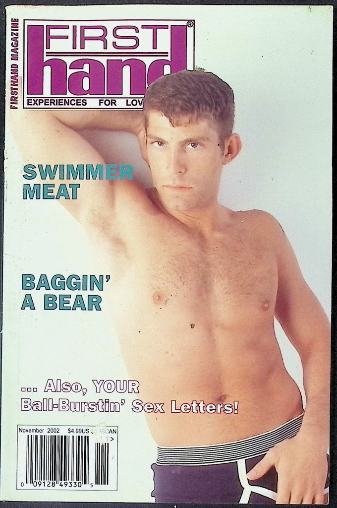 First Hand Gay Adult Digest Nov 2002 010726AKP