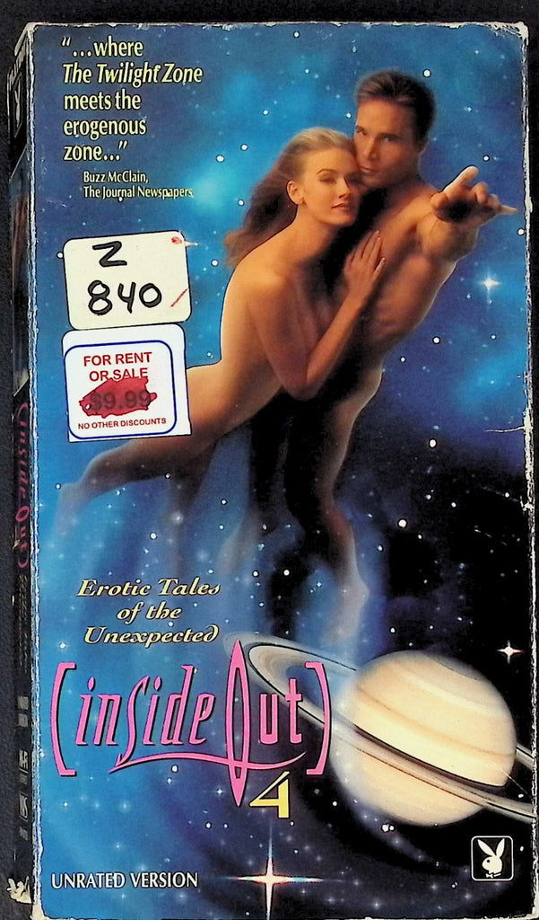 Inside Out #4: Erotic Tales of the Unexpected Adult VHS Uni Distribution Corp Playboy 121025AKVHS2
