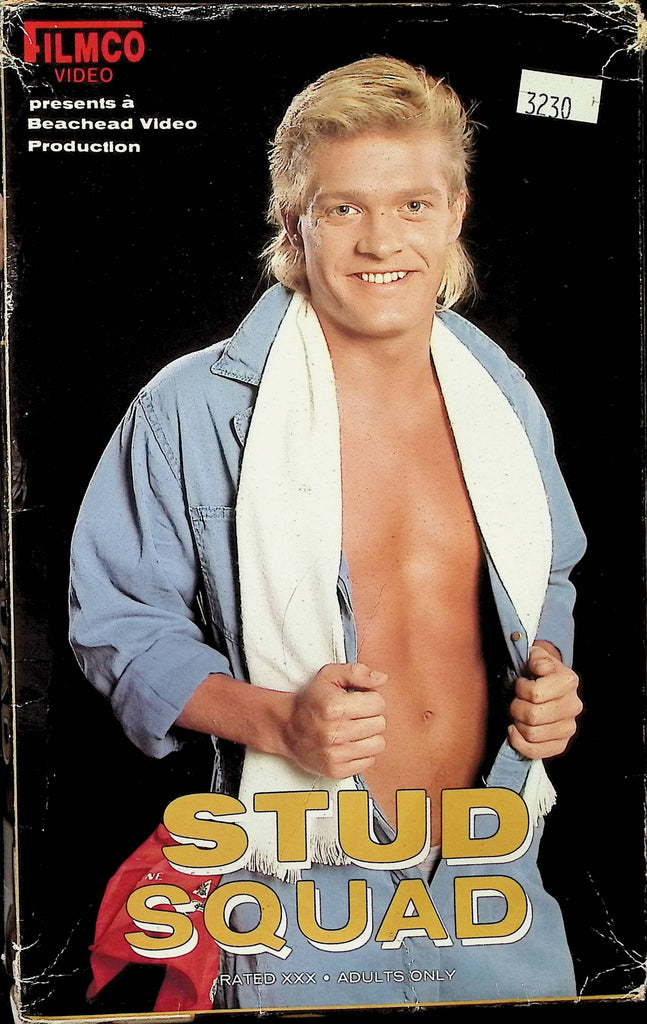 Stud Squad Filmco Video Cameron Kelly Alan French Ray Victory 1980s Gay Male VHS 091924AMPVHS2